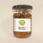 Almonds with Tulsi Honey